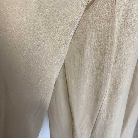 Vintage Sara Sturgeon Jacket & Skirt - Cream Silk - Size Medium - Picture 8 of 16